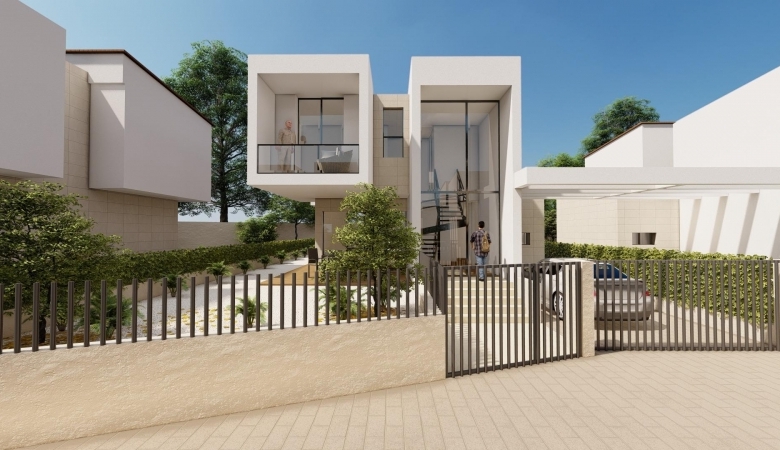 Chalet independiente con piscina privada en La Nucia