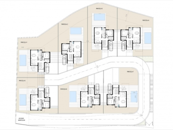 Chalet independiente con piscina privada en La Nucia