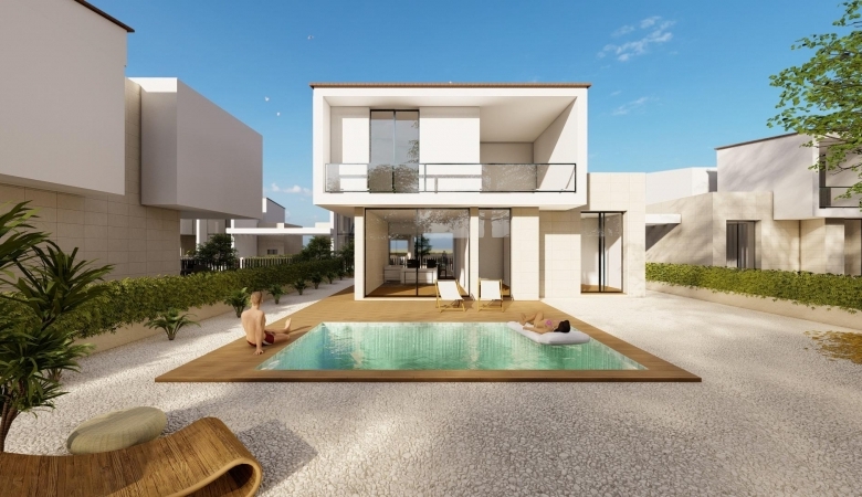 Chalet independiente con piscina privada en La Nucia