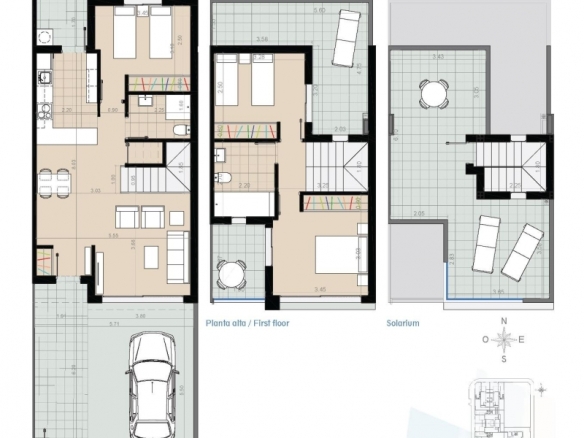 Vivienda adosada de 3 dormitorios a pocos metros de la Playa de Las Higuericas(Torre de la Horadada)