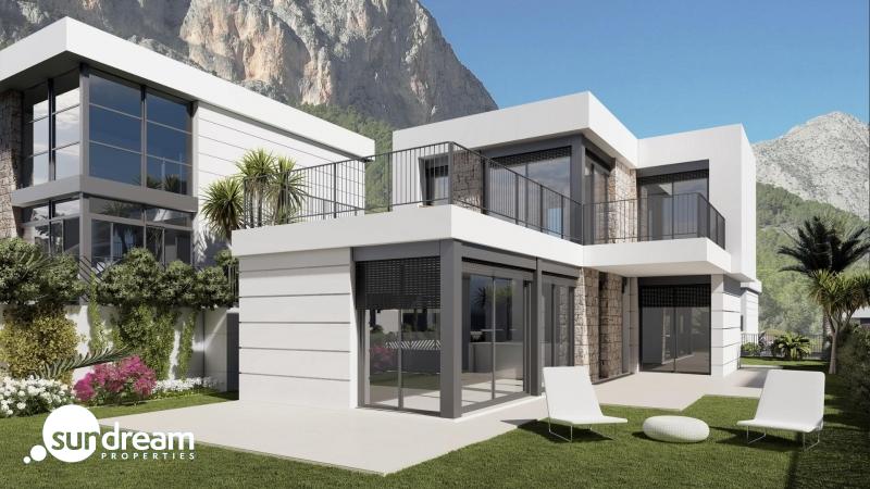 Chalet de nueva construcción en una sola planta a la venta  en Polop, Alicante