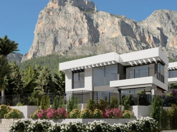 Chalet de nueva construcción en una sola planta a la venta  en Polop, Alicante
