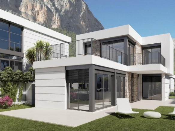 Chalets de Nueva Construcción con 3 dormitorios a la venta en Polop,(Alicante)