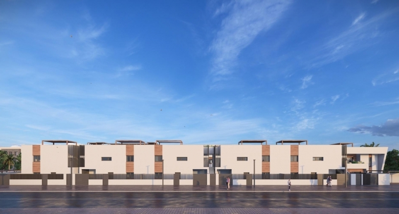 Bungalow de planta alta de 3 dormitorios a la venta con solarium en Torre-Pacheco(Murcia)