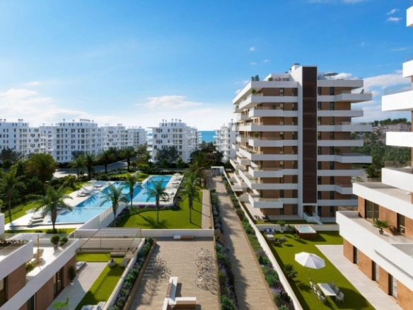 Apartamento de 3 dormitorios de nueva construcción a la venta en Villajoyosa.