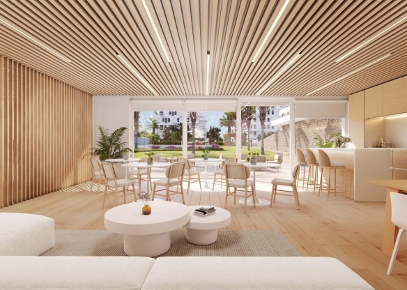 Apartamento de 3 dormitorios de nueva construcción a la venta en Villajoyosa.
