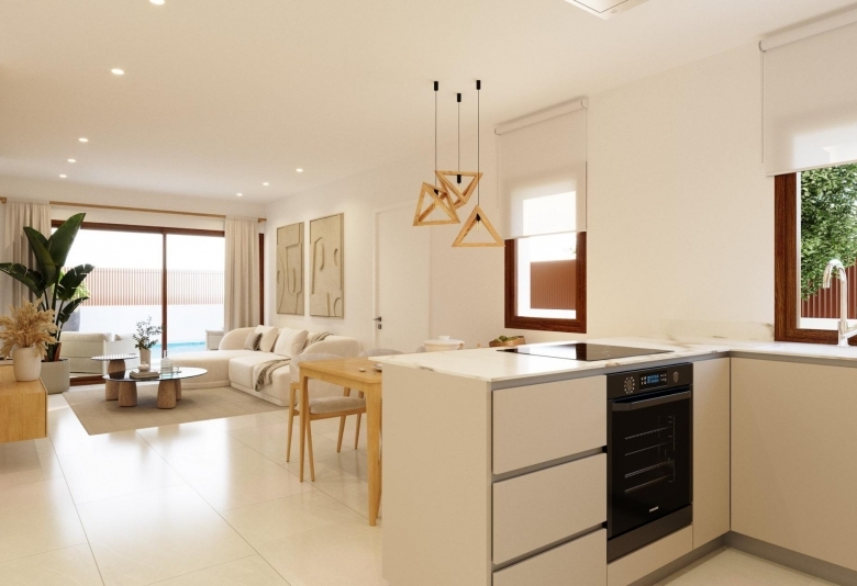Vivienda pareada de 2 dormitorios de nueva construcción en Golf Resort, Orihuela