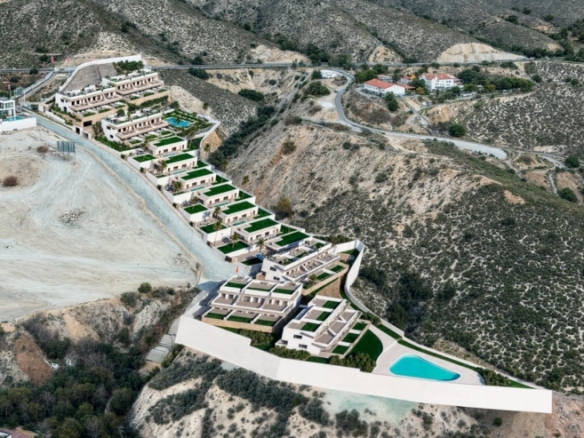 Bungalow de nueva construcción de planta baja con 3 dormitorios en Finestrat-Benidorm
