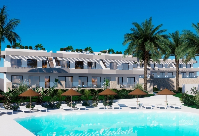Bungalow de nueva construcción de planta baja con 3 dormitorios en Finestrat-Benidorm