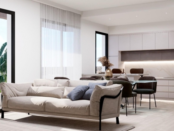 Bungalow de nueva construcción de planta baja con 3 dormitorios en Finestrat-Benidorm
