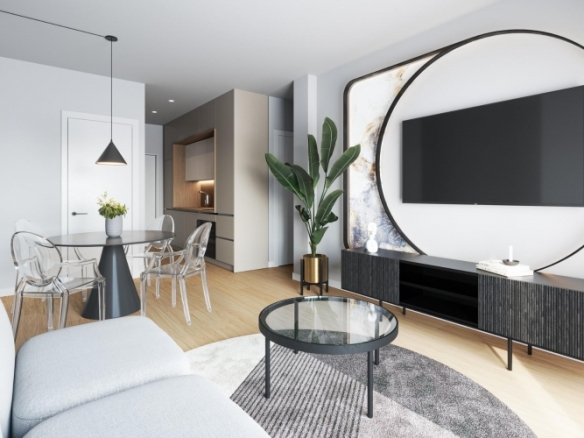 Bungalow de planta alta de 2 dormitorios con solarium privado a la venta en San Miguel de Salinas