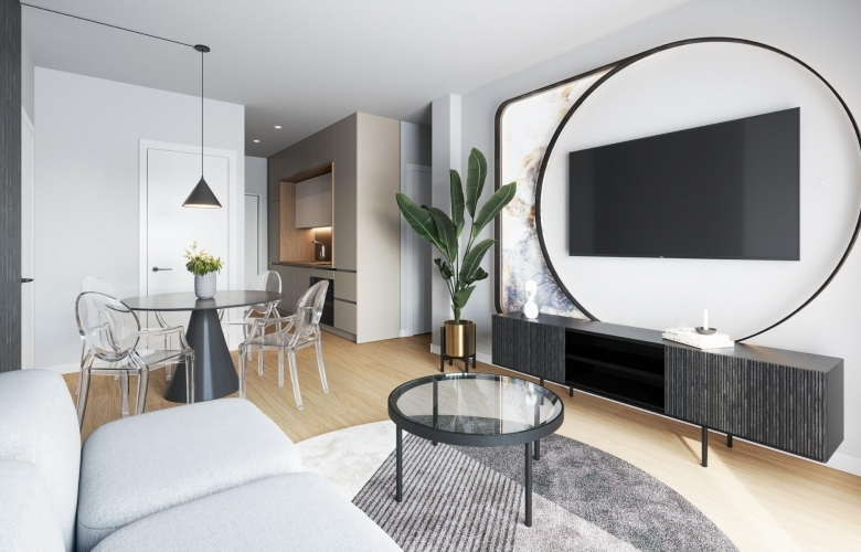 Bungalow de planta alta de 2 dormitorios con solarium privado a la venta en San Miguel de Salinas