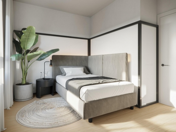 Bungalow de planta alta de 2 dormitorios con solarium privado a la venta en San Miguel de Salinas