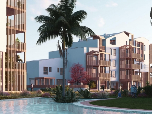 ÁTICOS DE 2 Y 3 DORMITORIOS CON VISTAS AL MAR EN UN NUEVO COMPLEJO RESIDENCIAL EN EL VERGEL