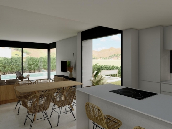 Villa de nueva construcción con 3 dormitorios en venta en La Manga Club