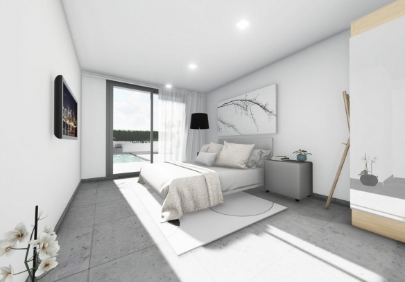 ESTUPENDAS NUEVAS VILLAS DE 3 DORM. DE UNA PLANTA CON SOLARIUM EN SAN JUAN DE LOS TERREROS(ALMERIA)