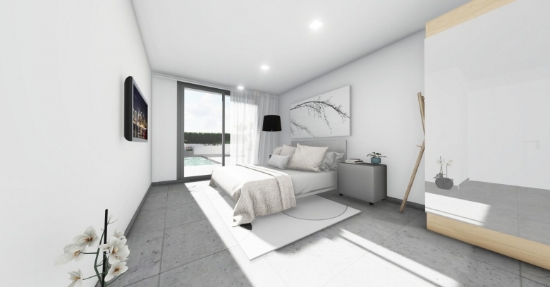 ESTUPENDAS NUEVAS VILLAS DE 3 DORM. DE UNA PLANTA CON SOLARIUM EN SAN JUAN DE LOS TERREROS(ALMERIA)