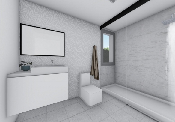ESTUPENDAS NUEVAS VILLAS DE 3 DORM. DE UNA PLANTA CON SOLARIUM EN SAN JUAN DE LOS TERREROS(ALMERIA)