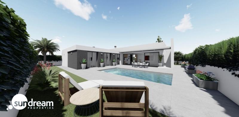 ESTUPENDAS NUEVAS VILLAS DE 3 DORM. DE UNA PLANTA CON SOLARIUM EN SAN JUAN DE LOS TERREROS(ALMERIA)