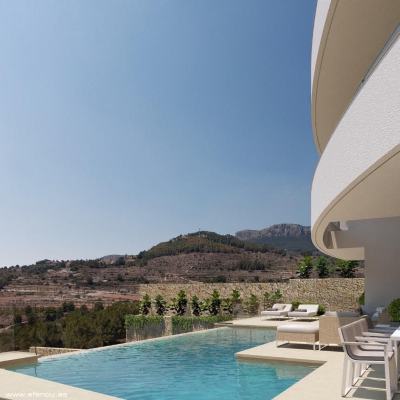 Lujosa Villa de 4 dormitorios a la venta con Vistas al Mar en Calpe