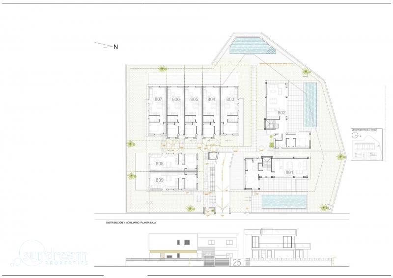 Adosado moderno de nueva construcción con 3 dormitorios a la venta en Orihuela Costa