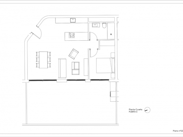 Ático de nueva construcción de 1 dormitorio a la venta a pocos pasos de la playa en Calpe.