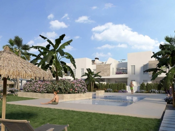 Bungalow en venta piscina y solárium Golf Resort Algorfa