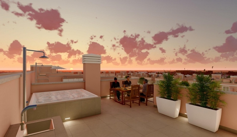 Bungalow en venta piscina y garaje Pilar de la Horadada