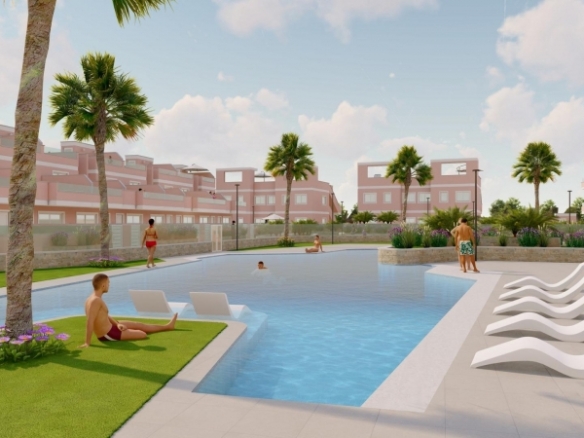 Bungalow en venta piscina y garaje Pilar de la Horadada