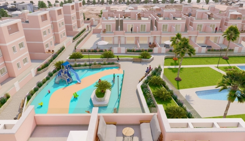 Bungalow en venta piscina y garaje Pilar de la Horadada