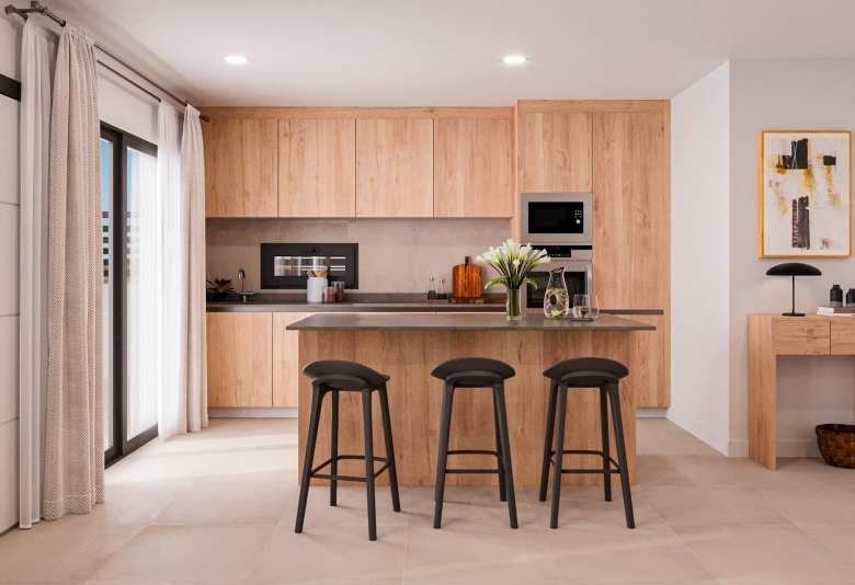 Chalet adosado obra nueva en venta Fuente Alamo