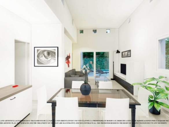 Villa en venta obra nueva con piscina en Los Alcázares