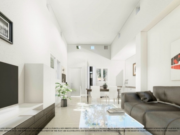 Villa en venta obra nueva con piscina en Los Alcázares