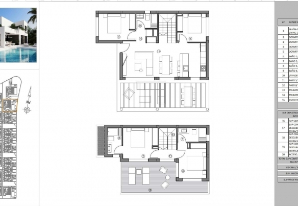 Villa en venta obra nueva con piscina en Finestrat