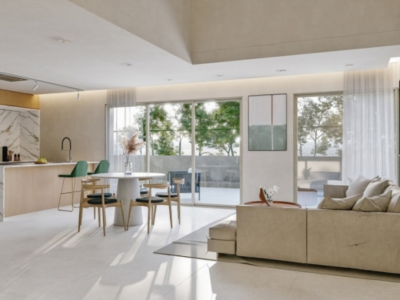 Villa en venta obra nueva con piscina en Finestrat