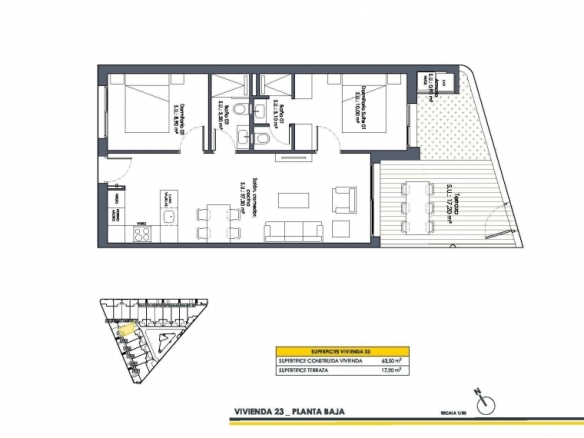 Bungalow en venta obra nueva con garaje San Fulgencio