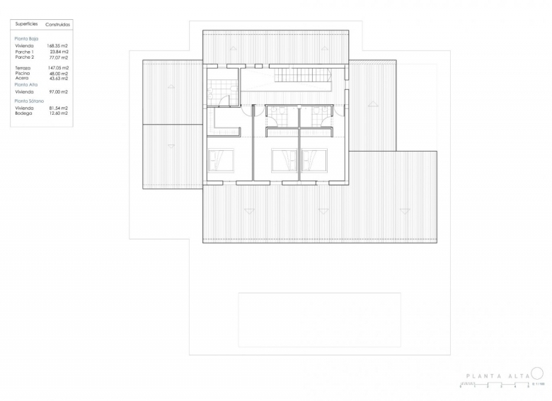Villa de lujo en venta obra nueva con piscina en Teulada
