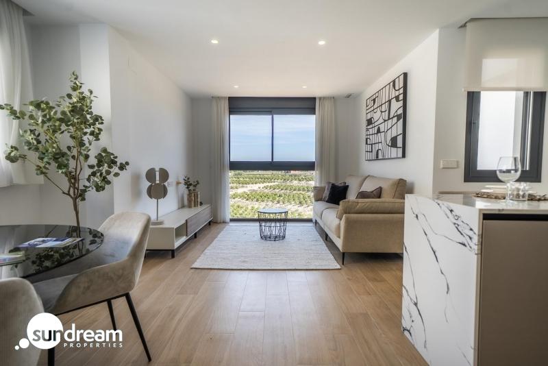 Villa obra nueva venta con piscina La Finca Golf Algorfa