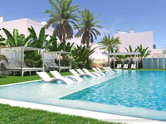 Bungalow en venta obra nueva en Pilar de la Horadada