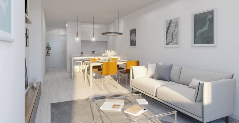 Apartamento obra nueva en venta en Playa Flamenca