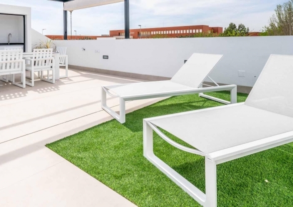Villa independiente en venta obra nueva Torre Pacheco