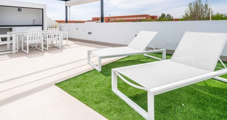 Villa independiente en venta obra nueva Torre Pacheco