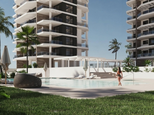 Piso en venta dos habitaciones y garaje centro de Calpe