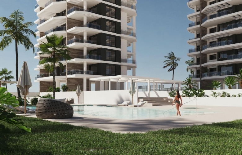 Piso en venta dos habitaciones y garaje centro de Calpe