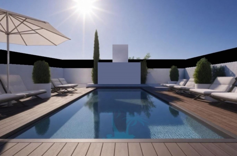 Bungalows obra nueva con piscina San Pedro d Pinatar