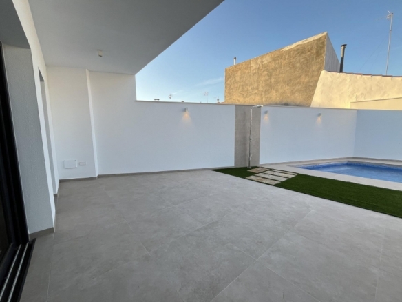 Villa obra nueva en venta zona playa San Pedro Pinatar