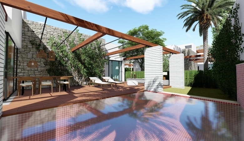 Chalet en venta obra nueva con piscina Torre Pacheco