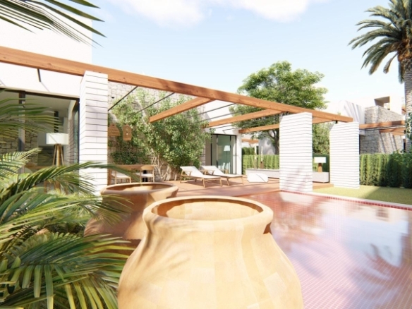 Chalet en venta obra nueva con piscina Torre Pacheco