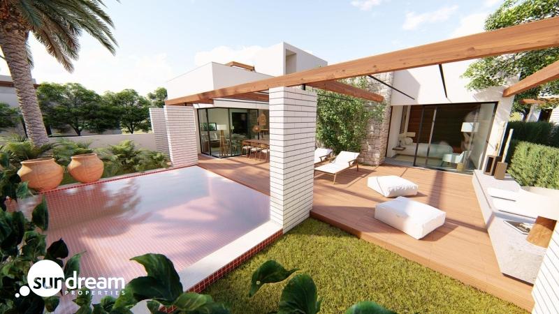 Chalet en venta obra nueva con piscina Torre Pacheco