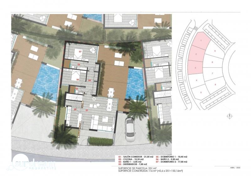 Chalet en venta obra nueva con piscina Torre Pacheco